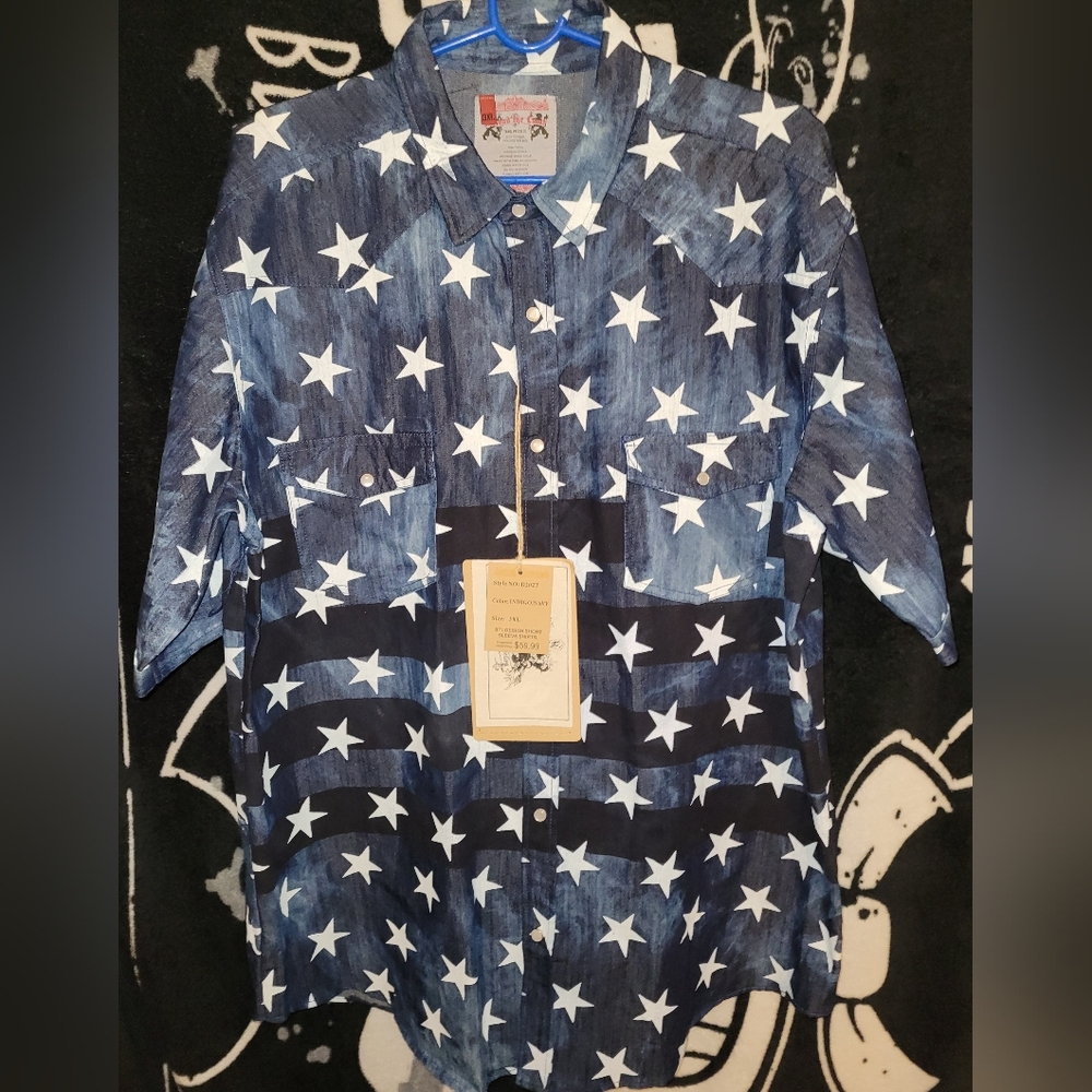 Beyond The Limit-Button Up Shirt-Size 3XL